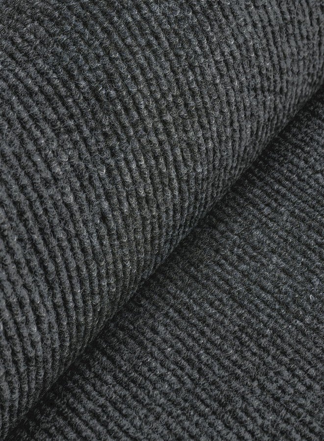 Decotalk Cat Wall Scratcher Adhesive Wall Scratchers for Indoor Cats Dark Grey Peel and Stick Carpet Walls Mounted Cat Scratching Pad 12"x78.7" Gray Corner Walls Scratching Post Furniture Protectors - Image 2